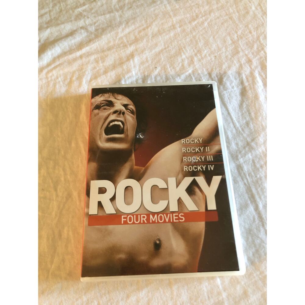 Rocky 1-4 movie series dvd